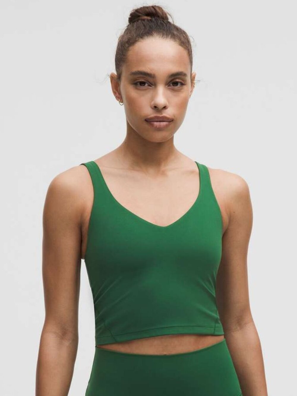 NWT Lululemon Align Tank Top Light Support A/B Cup Everglade Green Size 14